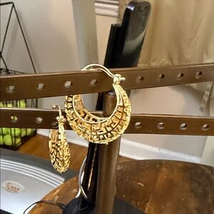 Elegant Gold Hoop Earrings